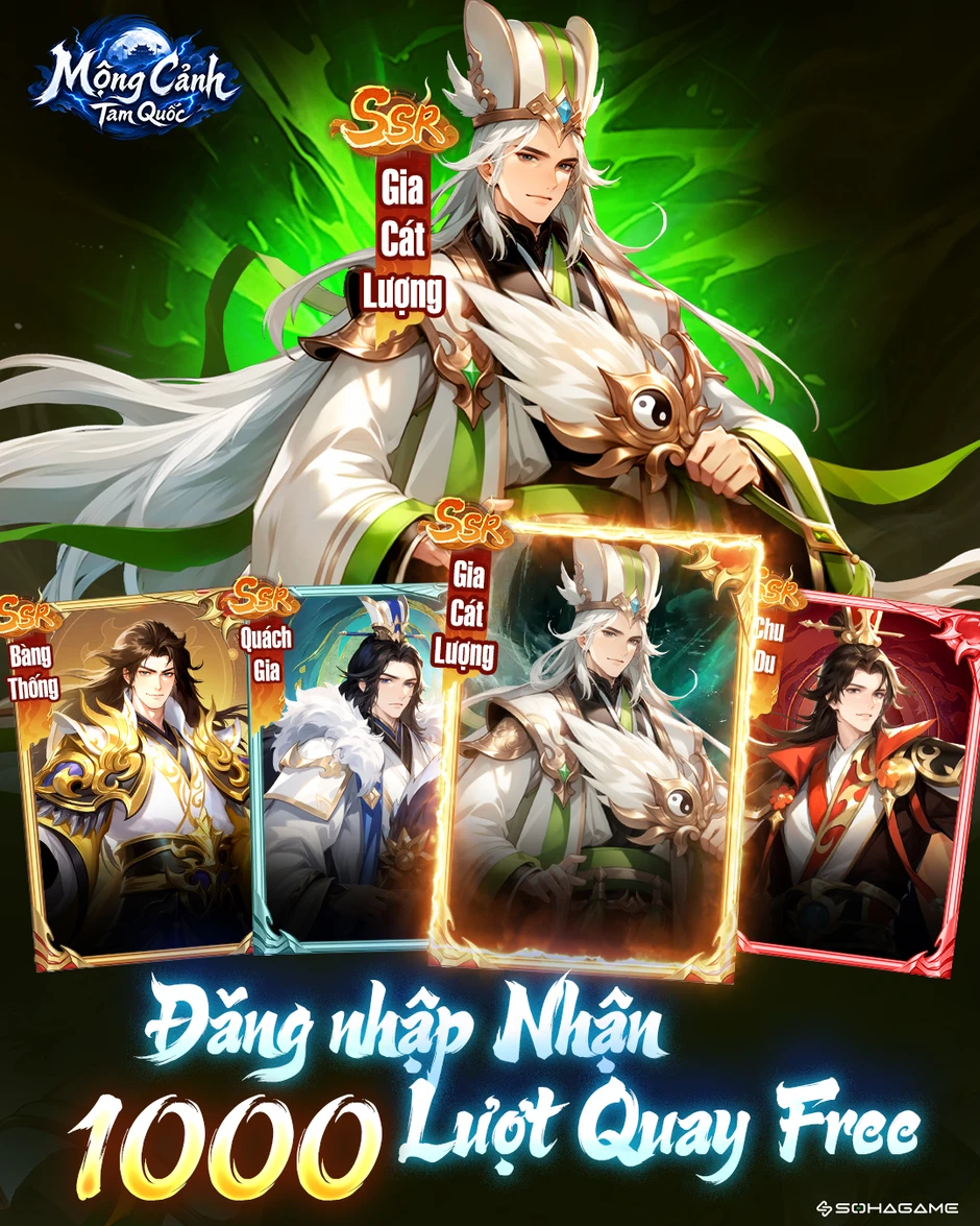 Game Tam Quốc "chất" nhất lịch sử! Game thủ "năn nỉ" cũng không cho vàng, chỉ phát miễn phí tướng hiếm mà thôi?