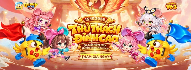 Gunny Mobi ra mắt phiên bản Thử Thách Đỉnh Cao, loạt KOL hào hứng nhập cuộc