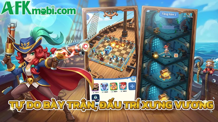 Hải Tặc Truyền Kỳ game đấu tướng chủ đề cướp biển về Việt Nam Hải Tặc Truyền Kỳ game đấu tướng chủ đề cướp biển về Việt Nam