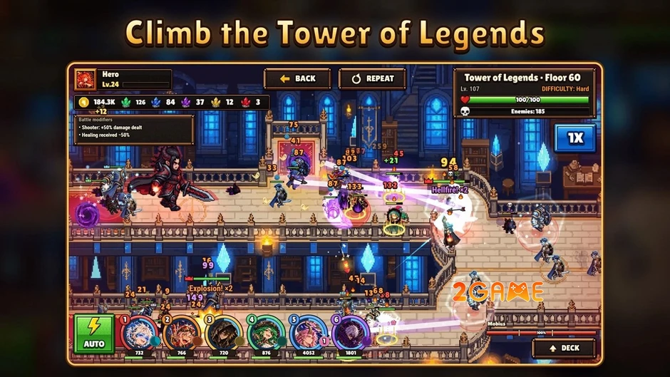 Isekai Defense - Trải nghiệm xuyên không nghẹt thở để giữ lại 1 HP cuối cùng