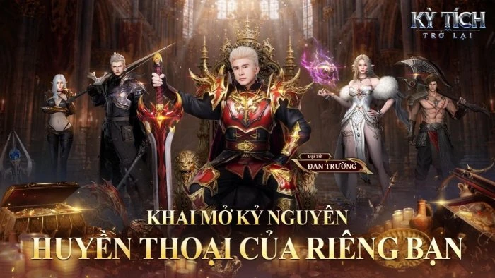 Kỳ Tích Trở Lại chính thức ra mắt hôm nay – Đánh thức chất MMORPG cày cuốc xưa