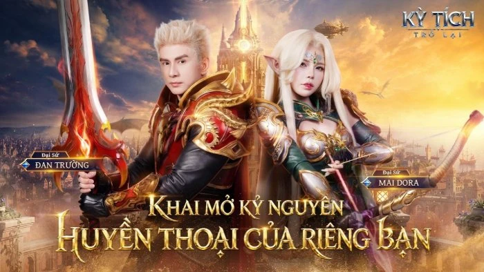 Kỳ Tích Trở Lại chính thức ra mắt hôm nay – Đánh thức chất MMORPG cày cuốc xưa