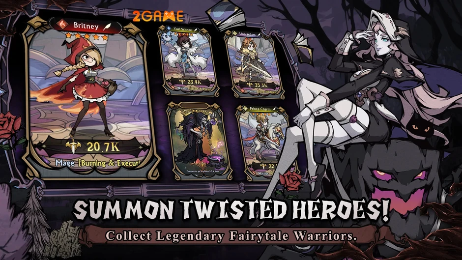 League of Grimm: Idle RPG – Game nhập vai nhàn rỗi với dàn nhân vật cổ tích biến dị League of Grimm: Idle RPG – Game nhập vai nhàn rỗi với dàn nhân vật cổ tích biến dị