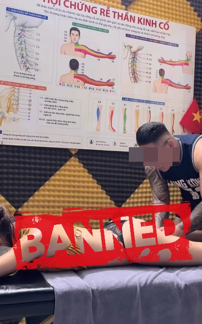 Massage "biến tướng", cố tình ăn mặc phản cảm câu tương tác khiến CĐM phẫn nộ
