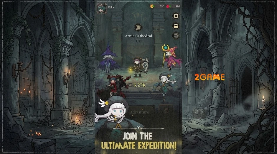 Mika: Dungeon Backpacker – Game roguelite xây dựng ba lô vừa ra mắt trên Android và iOS