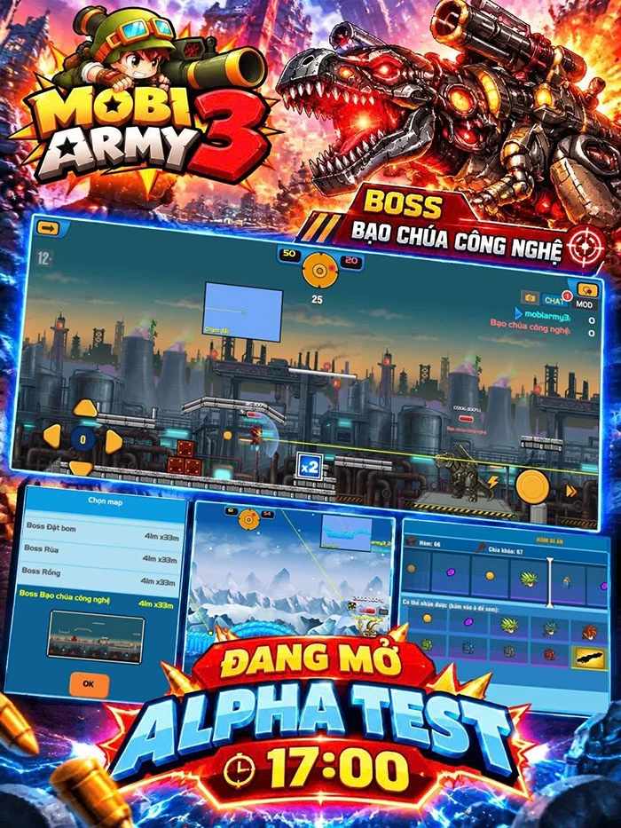 MobiArmy3 trở lại chiến trường tuổi thơ với những màn đấu súng tọa độ cân não MobiArmy3 trở lại chiến trường tuổi thơ với những màn đấu súng tọa độ cân não