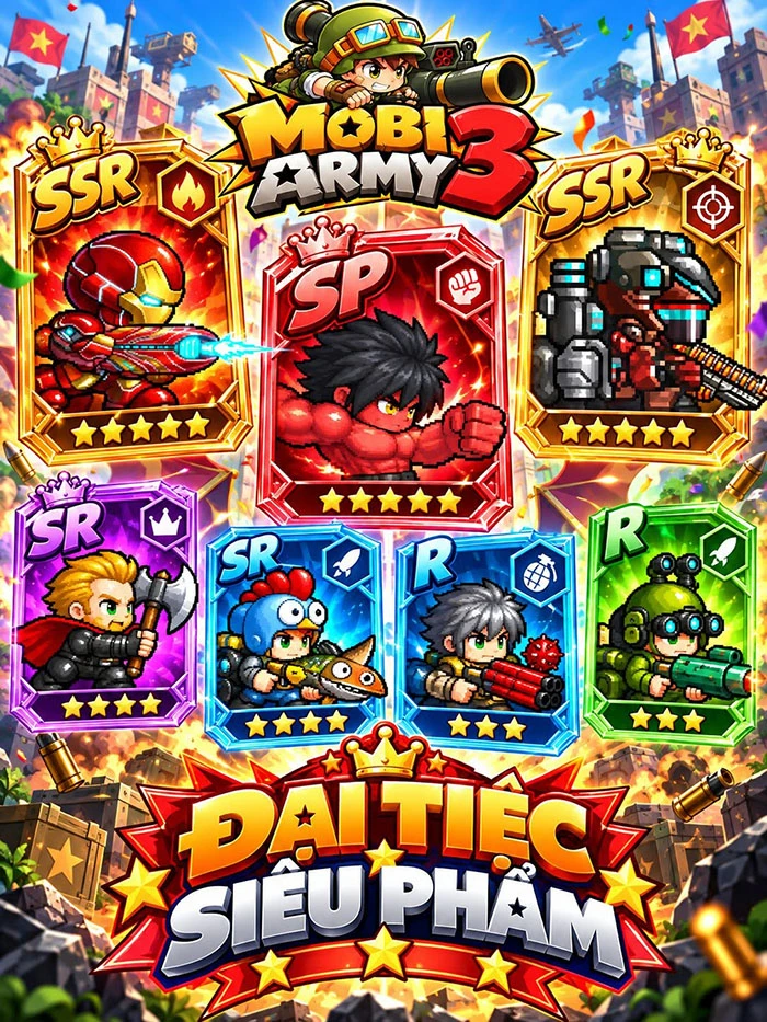 MobiArmy3 trở lại chiến trường tuổi thơ với những màn đấu súng tọa độ cân não MobiArmy3 trở lại chiến trường tuổi thơ với những màn đấu súng tọa độ cân não