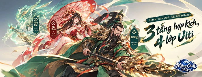 Mộng Cảnh Tam Quốc game đấu tướng rảnh tay với 3 tầng hợp kích đầy biến ảo