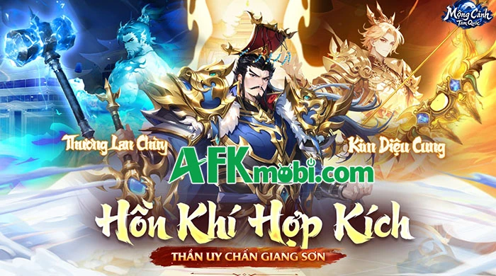 Mộng Cảnh Tam Quốc game đấu tướng rảnh tay với 3 tầng hợp kích đầy biến ảo