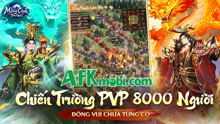 Mộng Cảnh Tam Quốc game đấu tướng rảnh tay với 3 tầng hợp kích đầy biến ảo