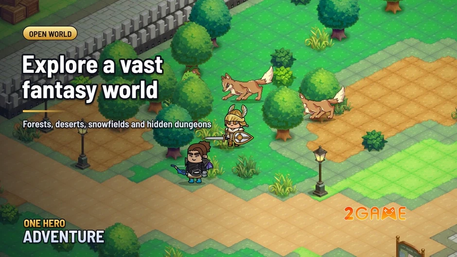 One Hero Adventure - Định nghĩa mới về game MMORPG Mobile đích thực