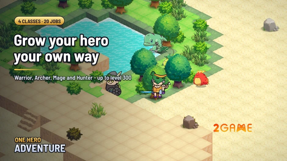 One Hero Adventure - Định nghĩa mới về game MMORPG Mobile đích thực