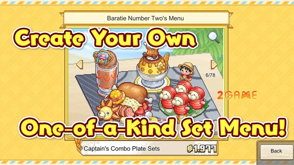 ONE PIECE: Grand Gourmet - Cùng bếp trưởng Sanji quản lý nhà hàng mới ONE PIECE: Grand Gourmet - Cùng bếp trưởng Sanji quản lý nhà hàng mới