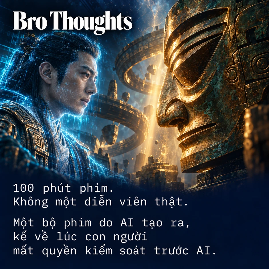 Phim AI chiếu rạp đầu tiên của Trung Quốc: Hơn 100 lần dựng hỏng, 2 năm chỉnh tay từng nét mặt mới hoàn thành