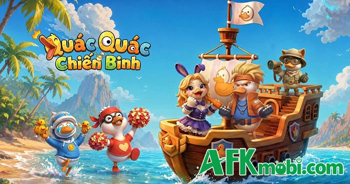 Quác Quác Chiến Binh game bắn trứng diệt quái