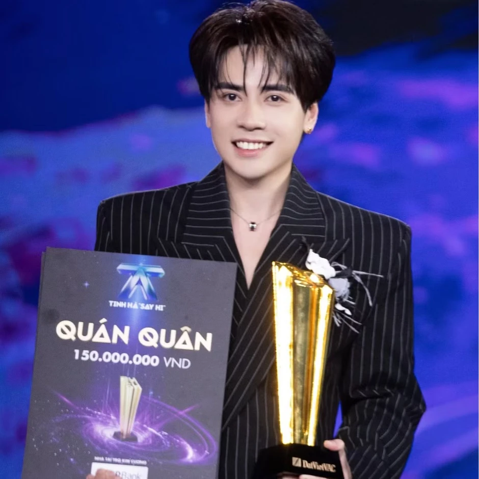 Quang Hùng MasterD trở thành quán quân Tinh hà say hi