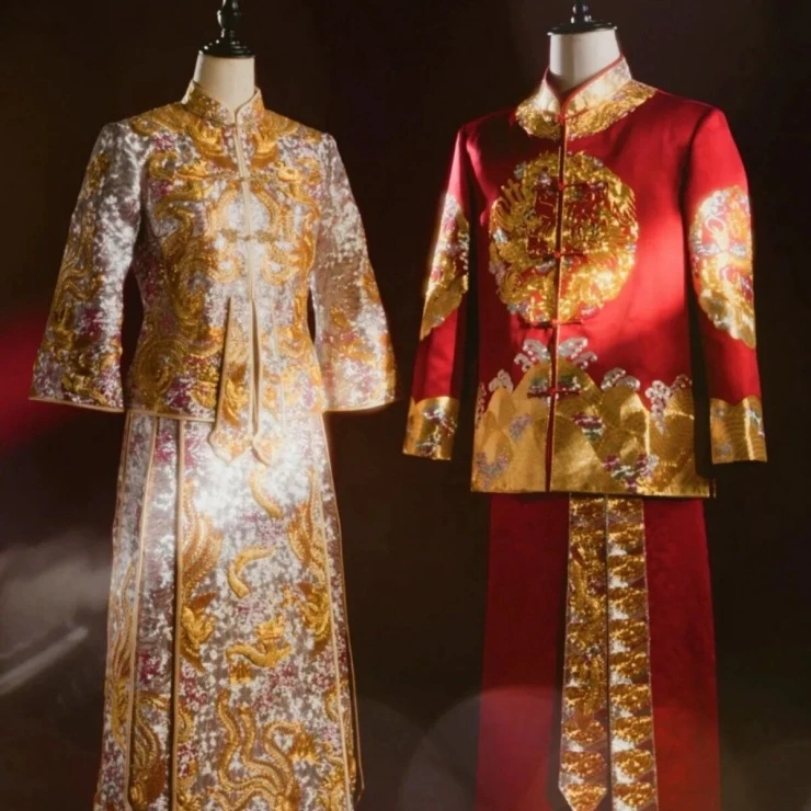 Siêu mẫu nội y Hề Mộng Dao đeo vàng trĩu cổ trong lễ cưới với chồng đại gia Siêu mẫu nội y Hề Mộng Dao đeo vàng trĩu cổ trong lễ cưới với chồng đại gia