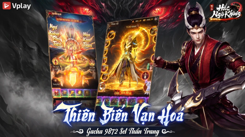 Siêu phẩm MMO Tây Du hắc ám “Ta Là Hắc Ngộ Không - Vplay” chính thức ra mắt 14/10/2026