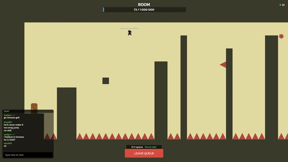 Steam bất ngờ xuất hiện tựa game miễn phí kỳ lạ bậc nhất thế giới, hàng nghìn người xếp hàng chỉ để được chơi đúng một phút Steam bất ngờ xuất hiện tựa game miễn phí kỳ lạ bậc nhất thế giới, hàng nghìn người xếp hàng chỉ để được chơi đúng một phút