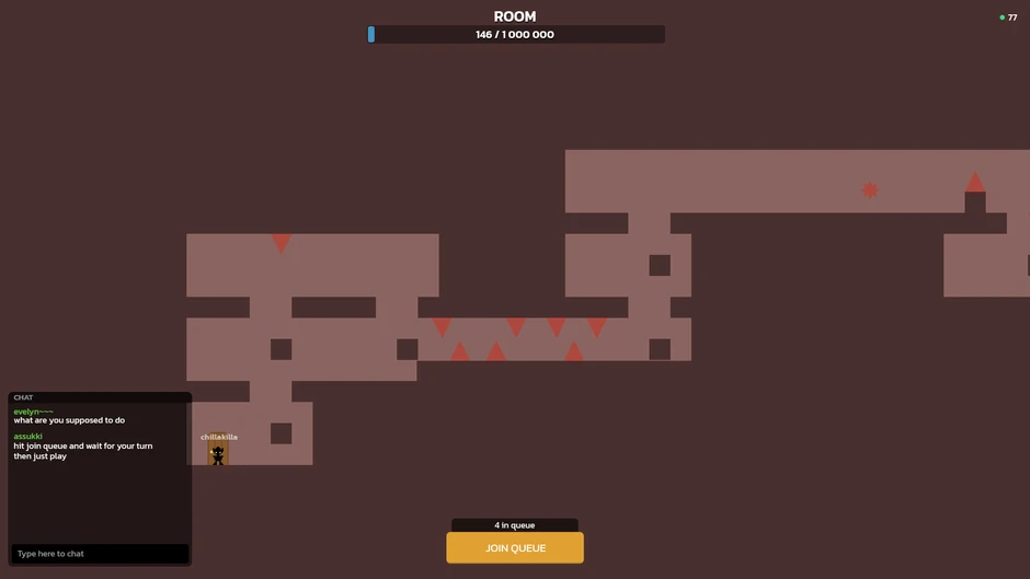 Steam bất ngờ xuất hiện tựa game miễn phí kỳ lạ bậc nhất thế giới, hàng nghìn người xếp hàng chỉ để được chơi đúng một phút Steam bất ngờ xuất hiện tựa game miễn phí kỳ lạ bậc nhất thế giới, hàng nghìn người xếp hàng chỉ để được chơi đúng một phút