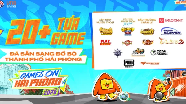 ‏Hơn 20 tựa game hot từ VNGGames đổ bộ Games ON: Hải Phòng 2026!‏ kenhtingame com thumb hon 20 tua game hot tu vnggames do bo games on hai phong 2026 241c1791529176336 940w