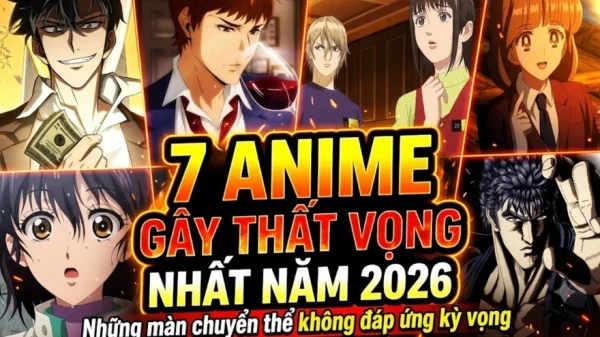 7 anime gây thất vọng nhất năm 2026: Những màn chuyển thể không đáp ứng kỳ vọng kenhtingame com thumb 7 anime gay that vong nhat nam 2026 nhung man chuyen the khong dap ung ky vong 05a11792668469091 940w
