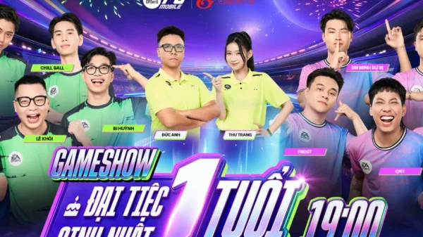 Gameshow sinh nhật 1 tuổi FC Mobile, quy tụ dàn creator khủng và bữa tiệc giải trí đặc biệt kenhtingame com thumb gameshow sinh nhat 1 tuoi fc mobile quy tu dan creator khung va bua tiec giai tri dac biet 1e621791030009503 940w