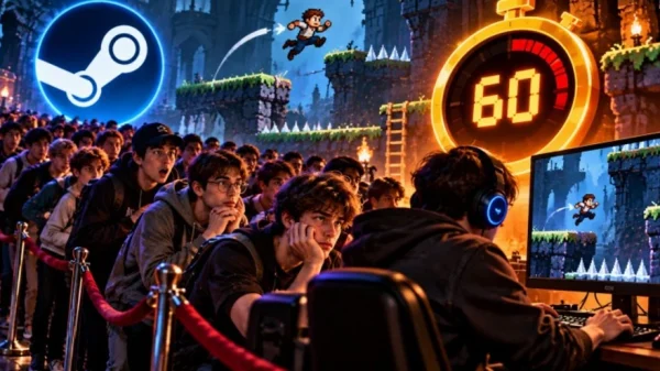 Steam bất ngờ xuất hiện tựa game miễn phí kỳ lạ bậc nhất thế giới, hàng nghìn người xếp hàng chỉ để được chơi đúng một phút kenhtingame com thumb steam bat ngo xuat hien tua game mien phi ky la bac nhat the gioi hang nghin nguoi xep hang chi de duoc choi dung mot phut c8811793161613358 940w