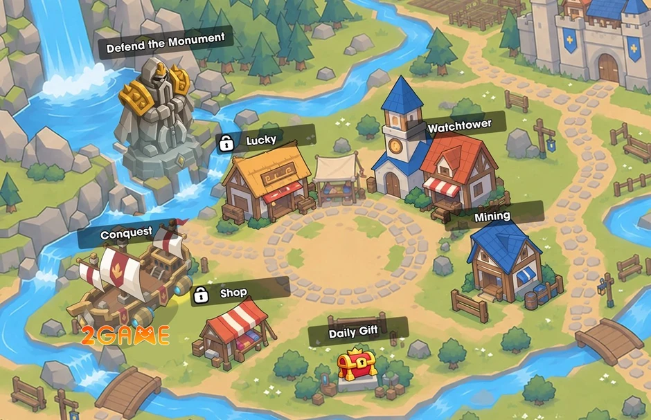 Total Defense: Tower Wars - Game thủ thành cực lạ với cơ chế "hai tháp một ô"