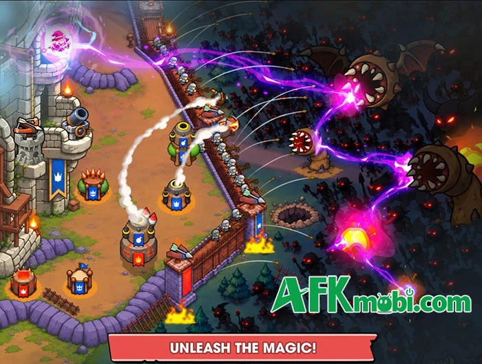 Total Defense: Tower Wars game thủ thành độc đáo với cơ chế kết hợp tháp phòng Total Defense: Tower Wars game thủ thành độc đáo với cơ chế kết hợp tháp phòng