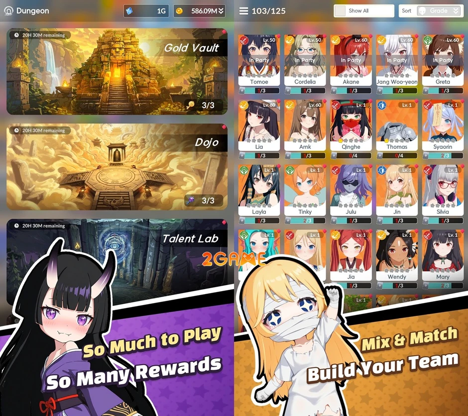 Trải nghiệm "cười ra nước mắt" cùng tựa game Yokai Idle RPG