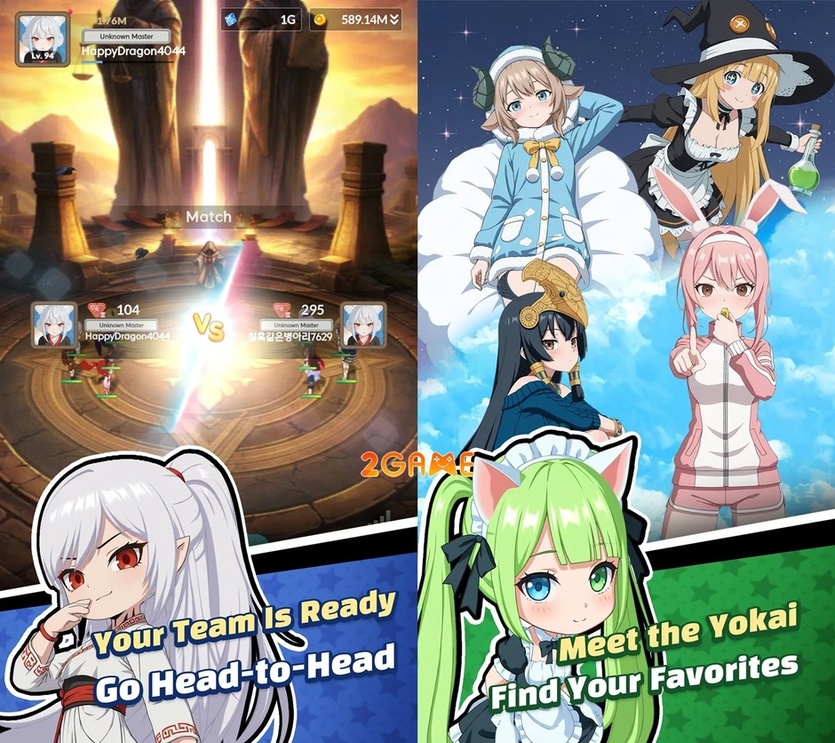 Trải nghiệm "cười ra nước mắt" cùng tựa game Yokai Idle RPG