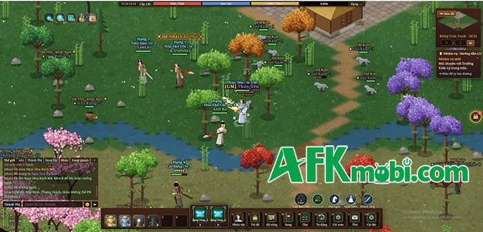 Trúc Kiếm Hành game RPG tái hiện chất Võ Lâm Truyền Kỳ do fan tự tay phát triển