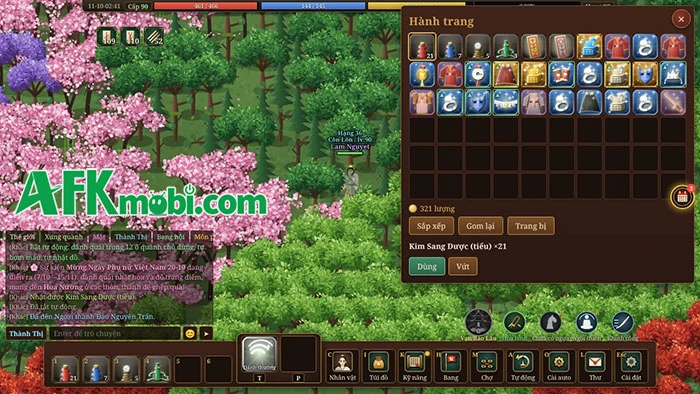 Trúc Kiếm Hành game RPG tái hiện chất Võ Lâm Truyền Kỳ do fan tự tay phát triển