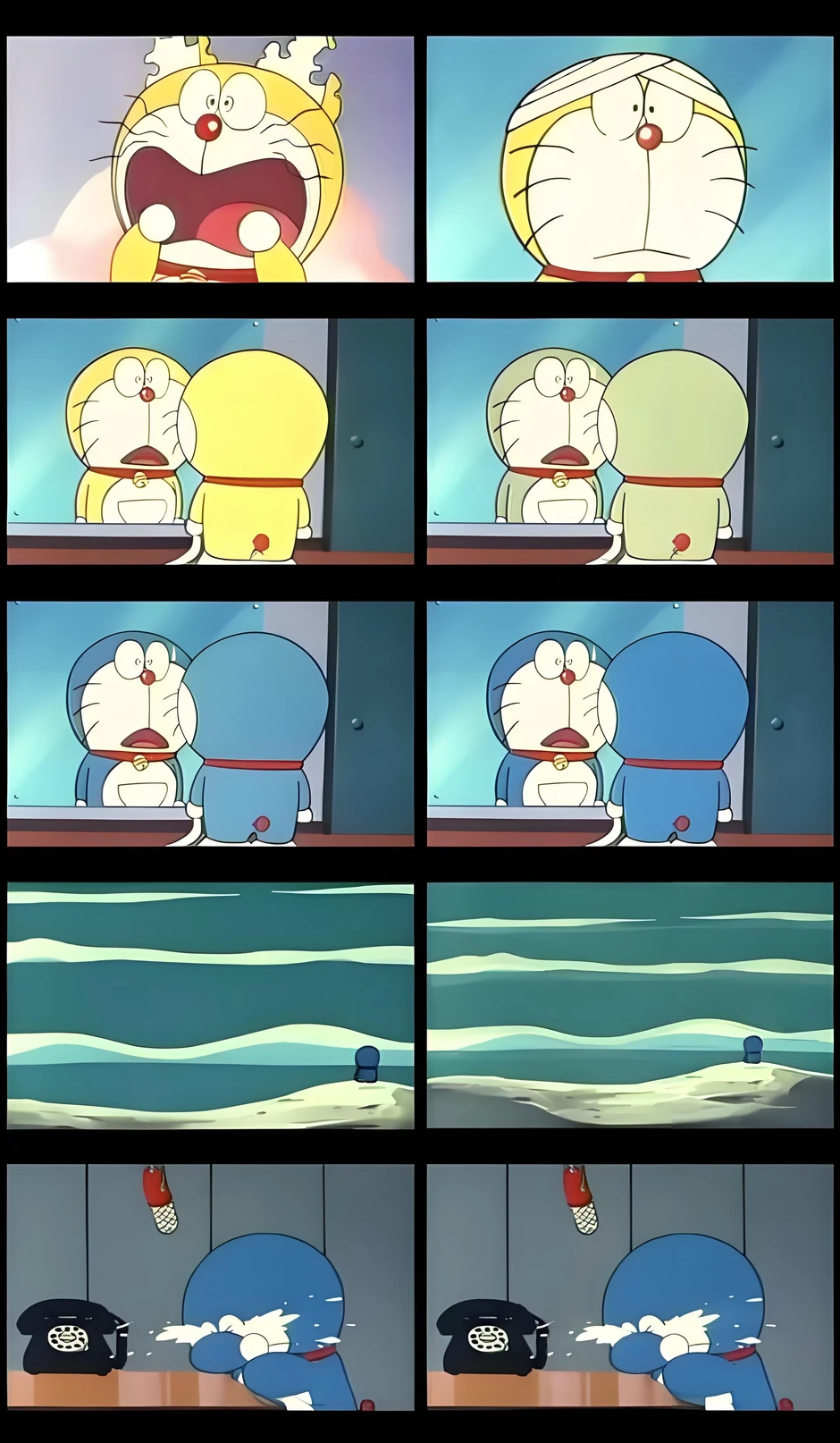 Vì sao Doraemon có màu xanh?