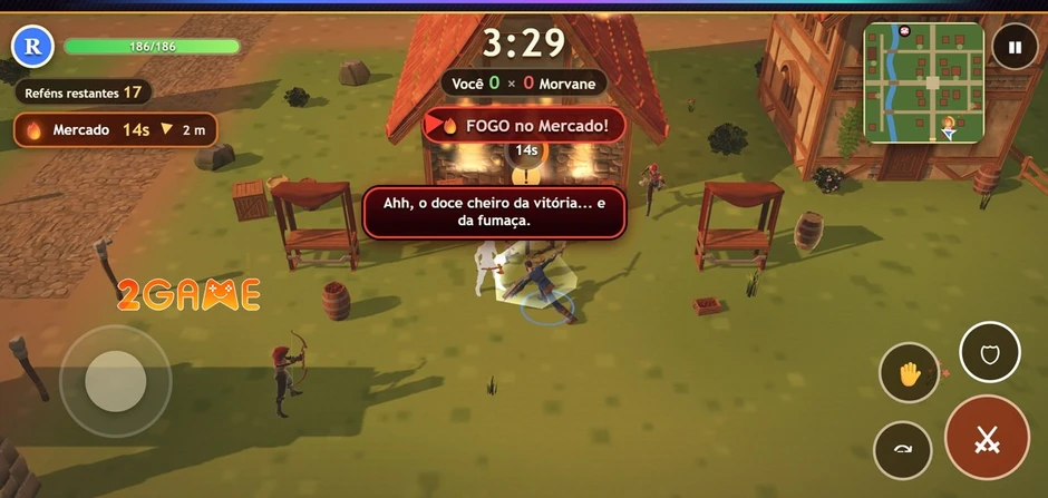 Villadash: Resgate Heroico - Bàn cờ sinh tồn nghẹt thở giải cứu dân làng