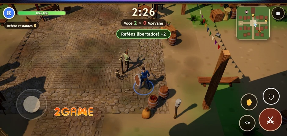 Villadash: Resgate Heroico - Bàn cờ sinh tồn nghẹt thở giải cứu dân làng