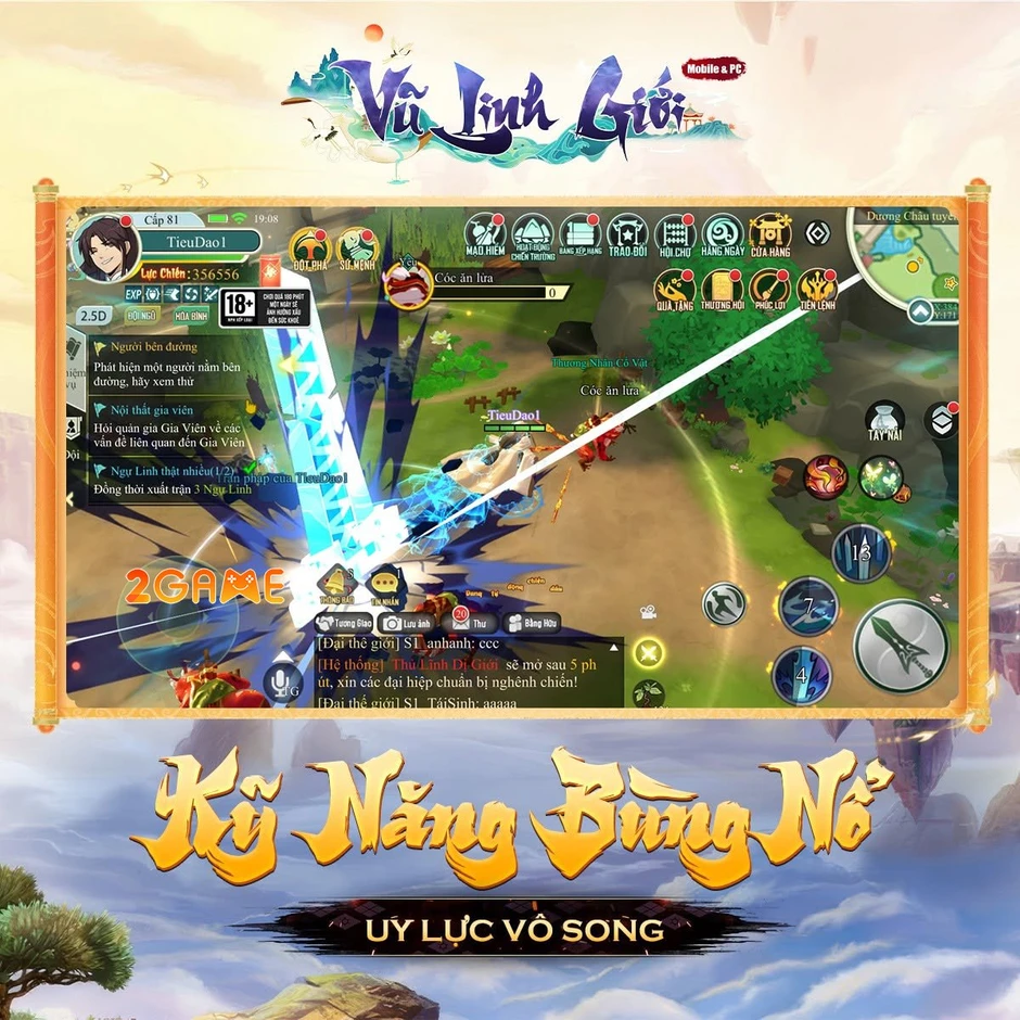 Vũ Linh Giới mở ra hành trình nhập vai luyện đan thành tiên mãn nhãn