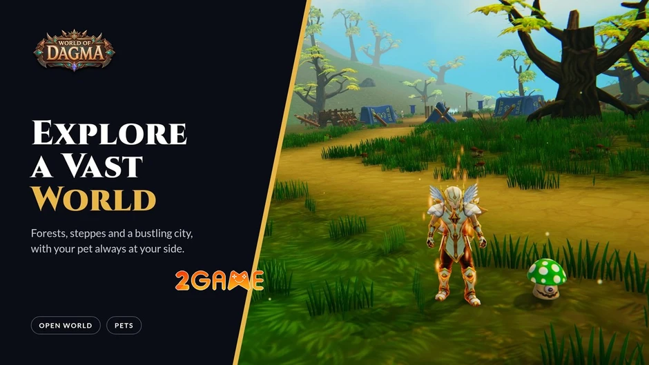 World of Dagma - Thế giới mở MMORPG đánh thức bản lĩnh game thủ mobile World of Dagma - Thế giới mở MMORPG đánh thức bản lĩnh game thủ mobile