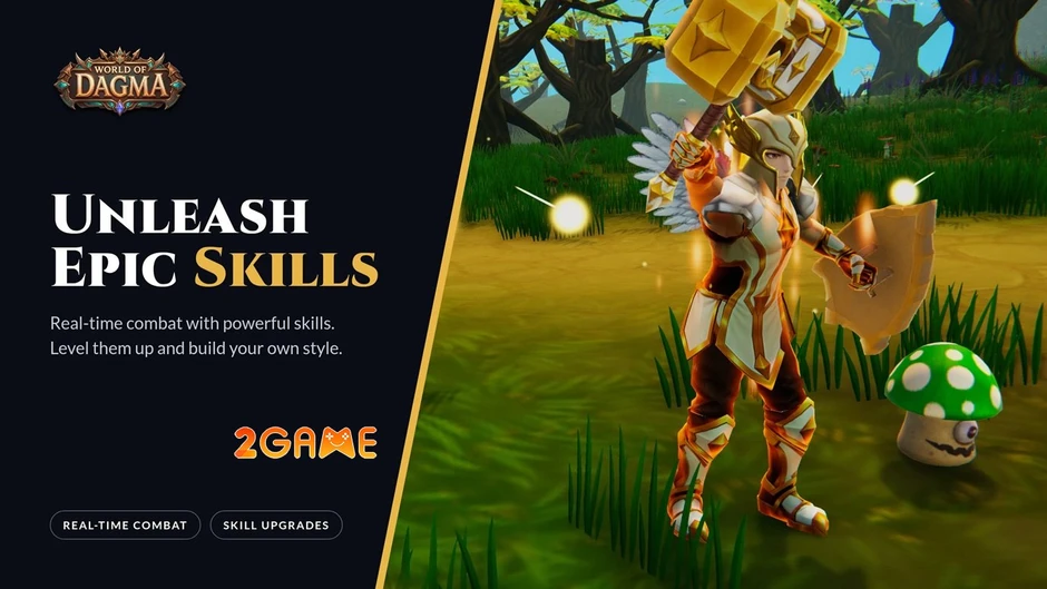 World of Dagma - Thế giới mở MMORPG đánh thức bản lĩnh game thủ mobile World of Dagma - Thế giới mở MMORPG đánh thức bản lĩnh game thủ mobile
